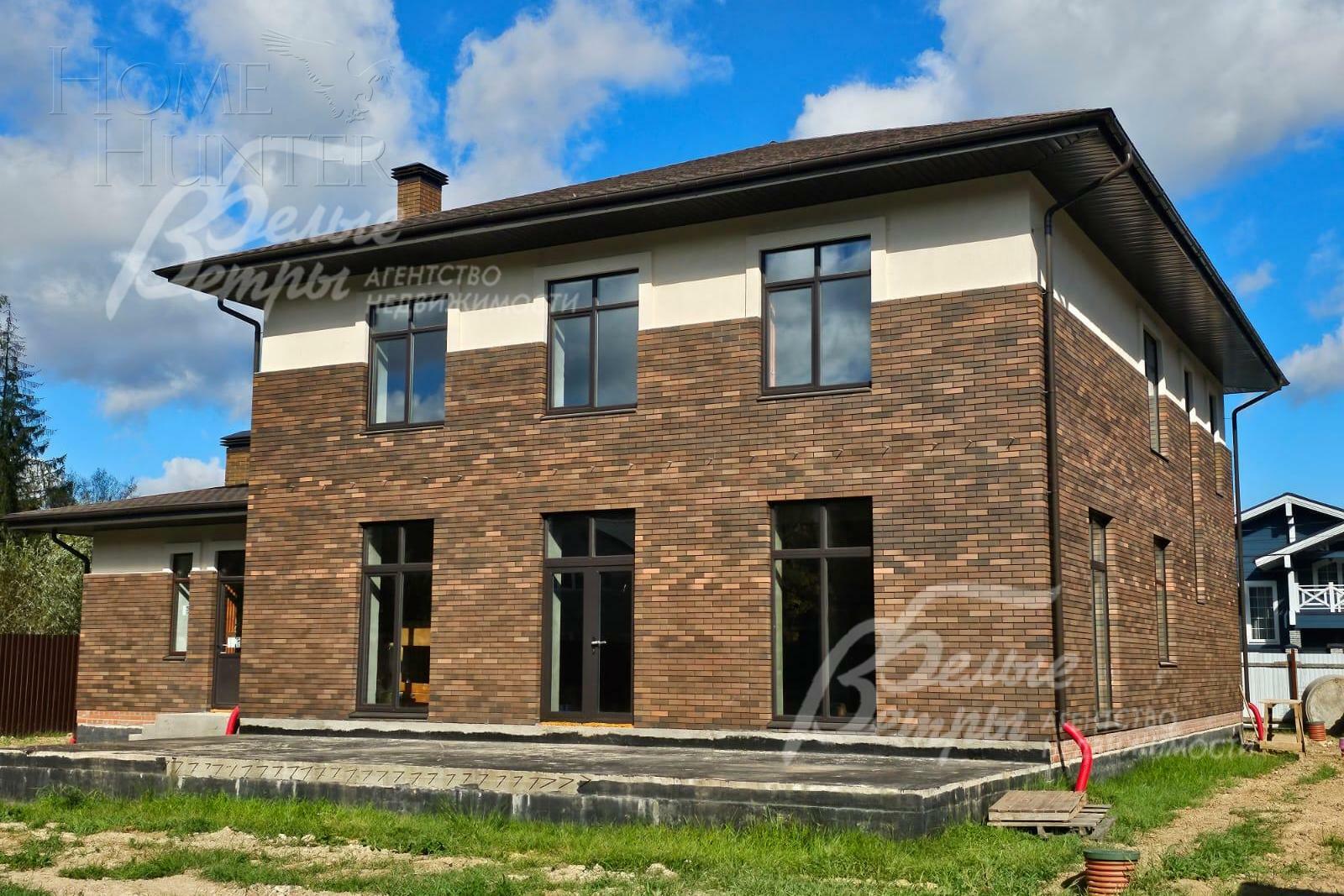 2-этажный коттедж 427.9 м² без отделки