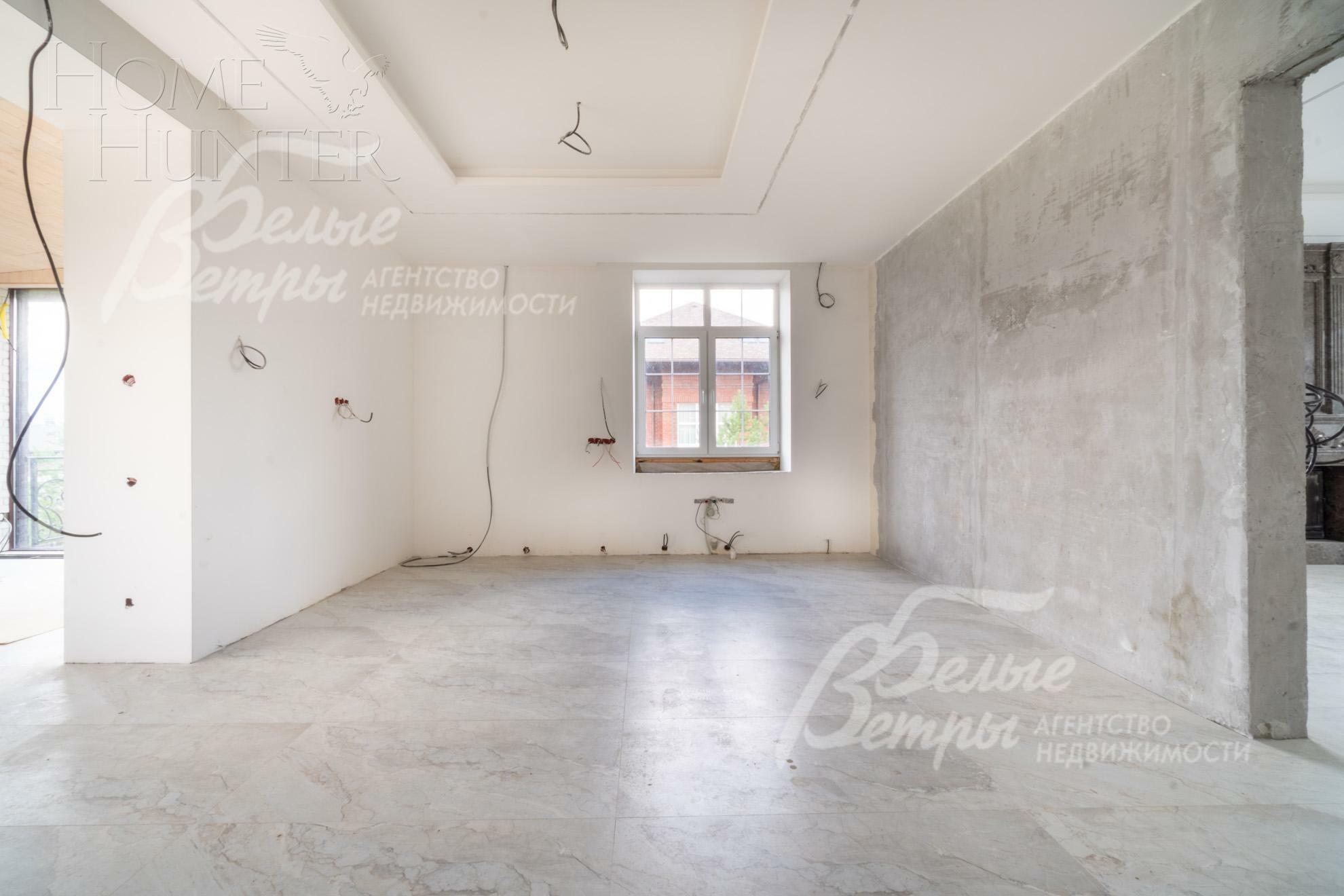 2-этажный коттедж 433 м² без отделки