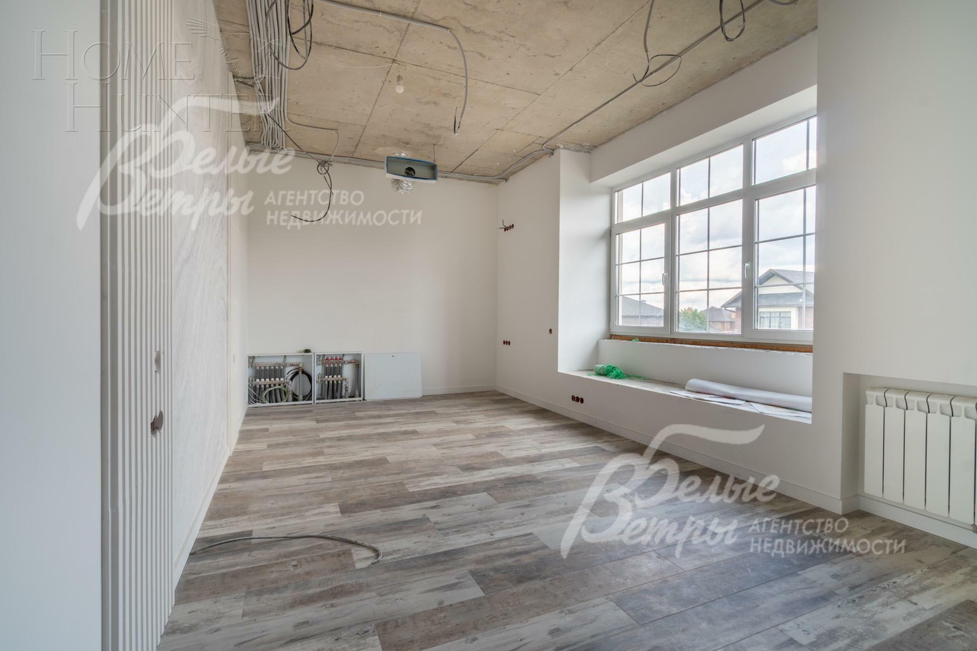 2-этажный коттедж 433 м² без отделки