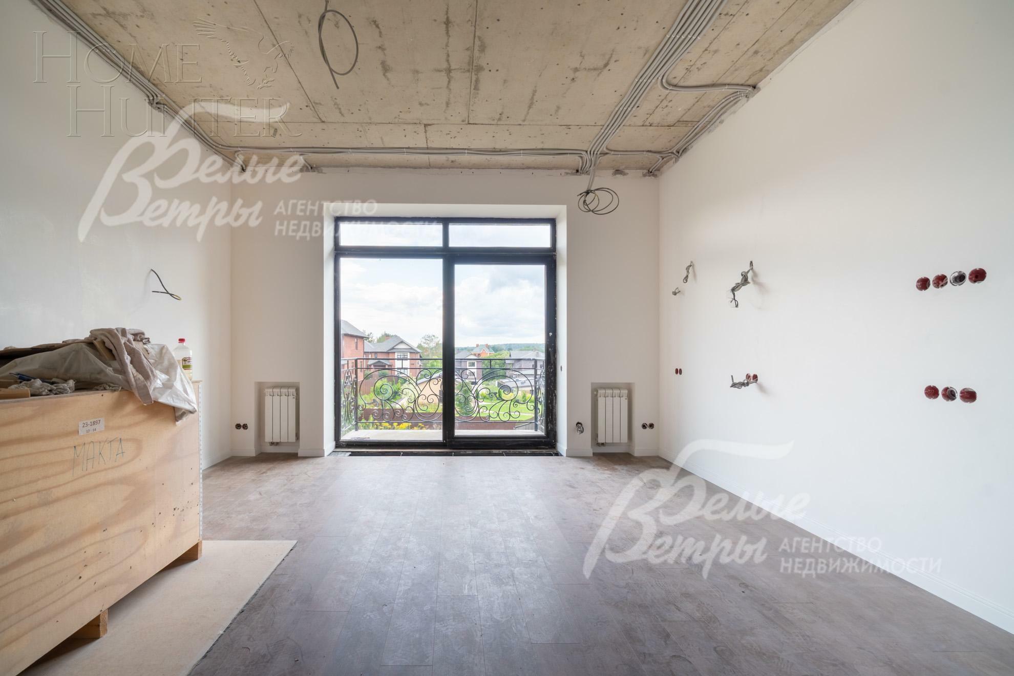 2-этажный коттедж 433 м² без отделки