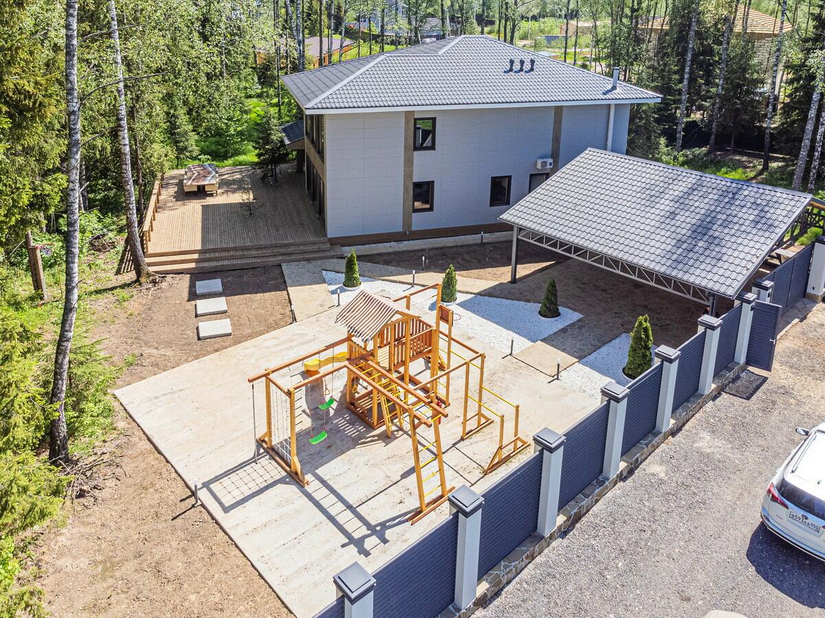 2-этажный коттедж 257 м² с отделкой