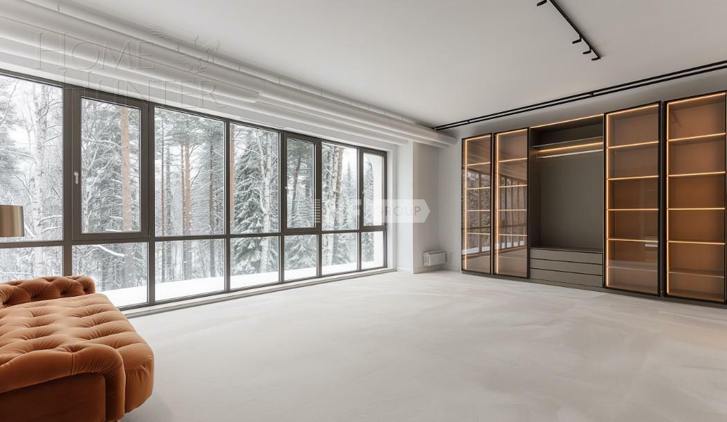 3-этажный коттедж 1 074 м² без отделки