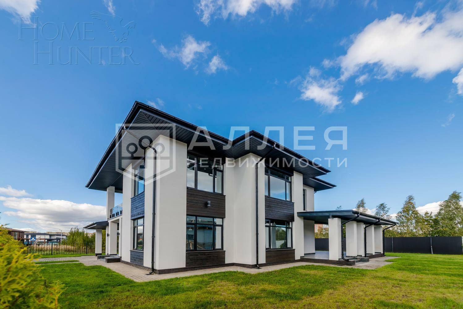 2-этажный коттедж 248 м² без отделки