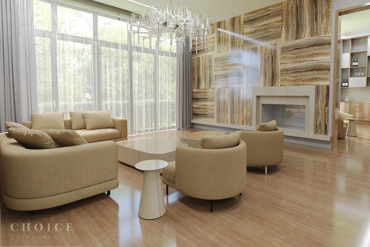 2-этажный коттедж 400 м² с отделкой