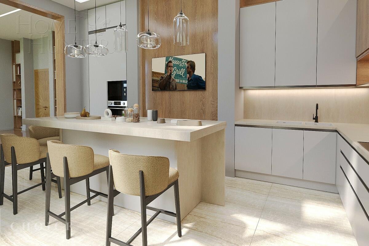 2-этажный коттедж 400 м² с отделкой