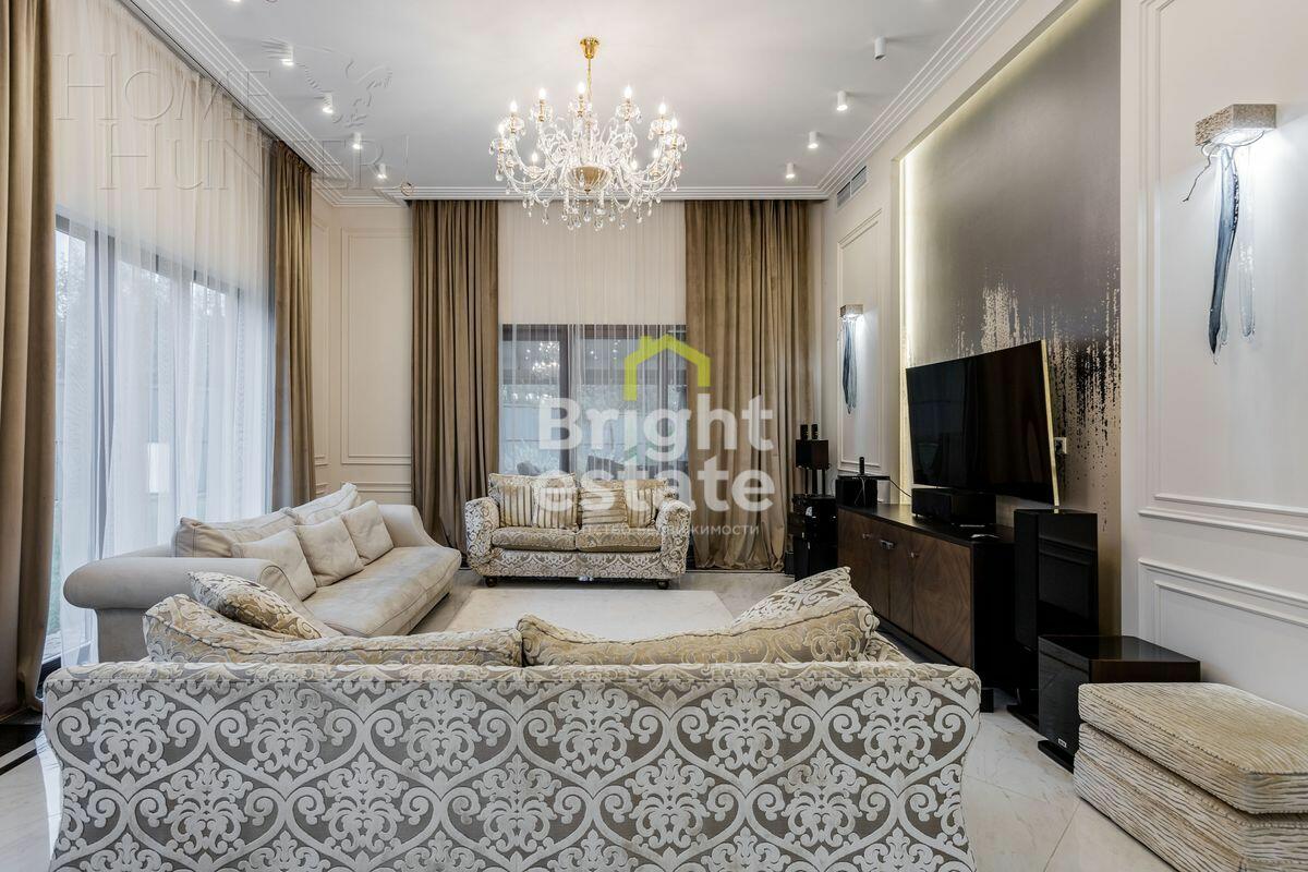 1-этажный коттедж 250 м² с отделкой