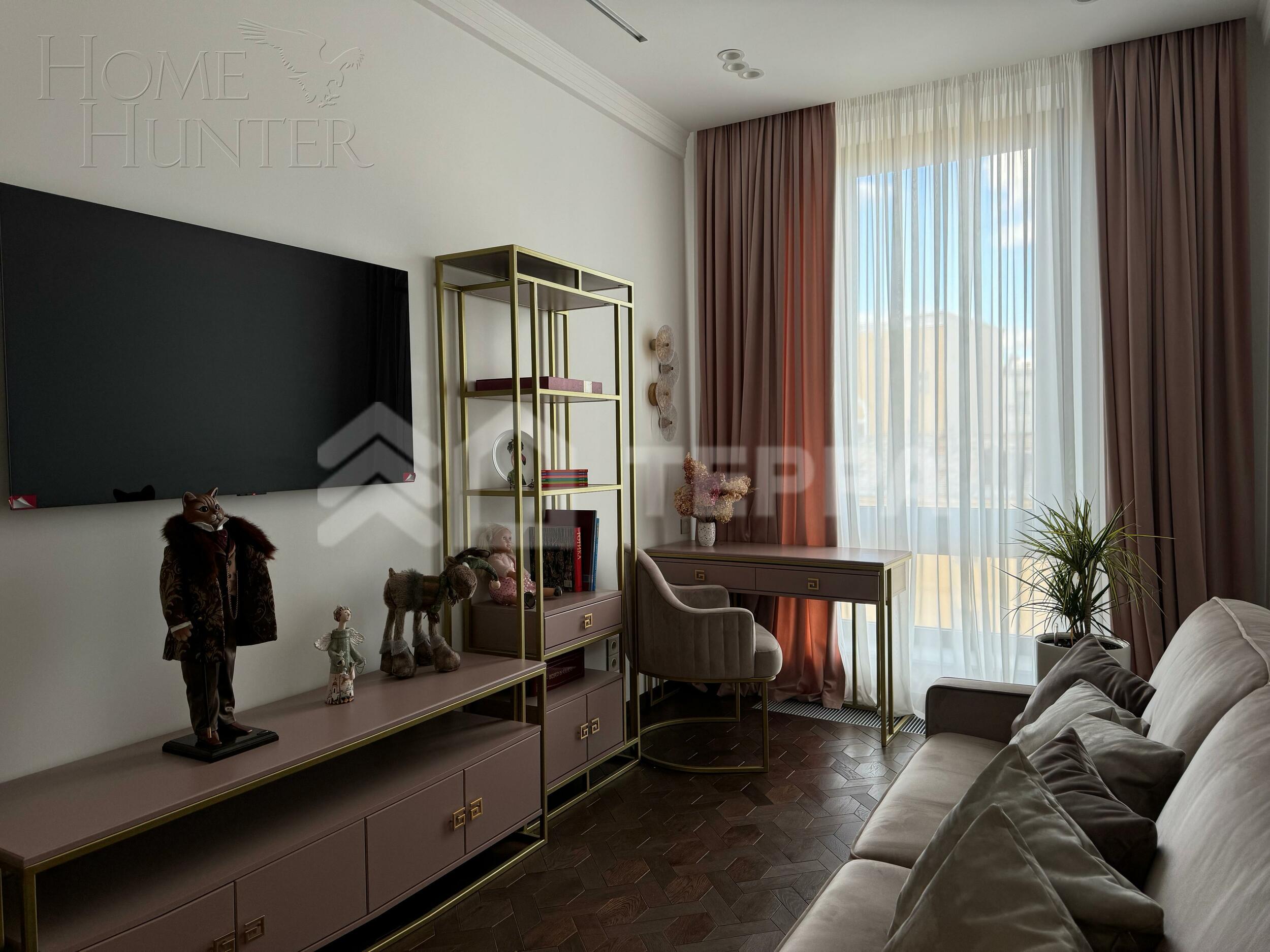 3-КОМН. АПАРТАМЕНТЫ С ОТДЕЛКОЙ 160 М² НА 5 ЭТАЖЕ