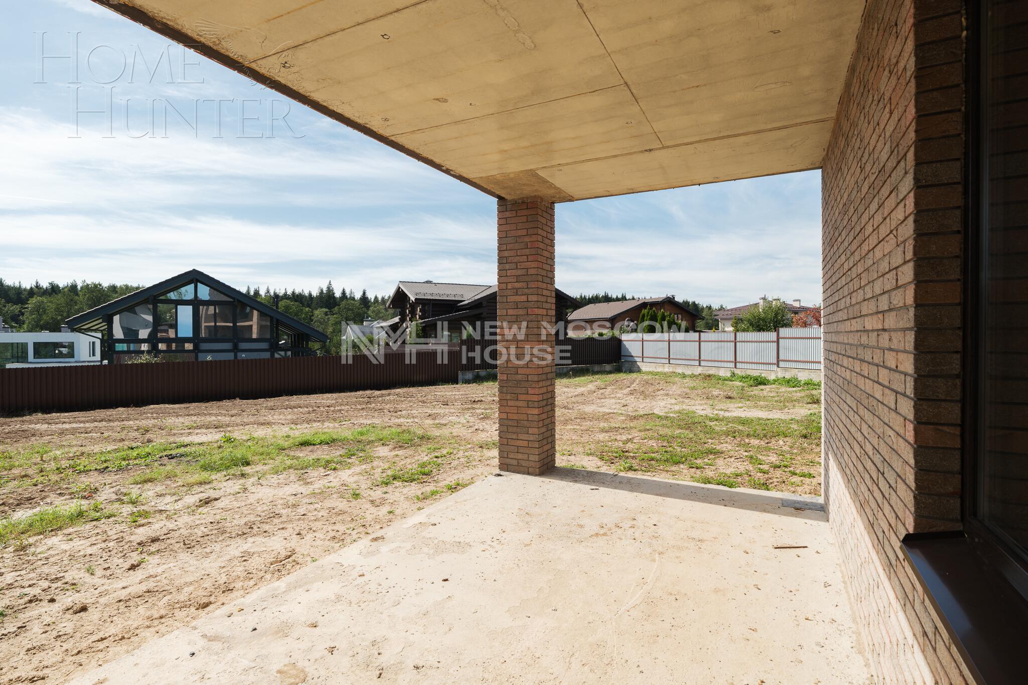 2-этажный коттедж 380 м² без отделки