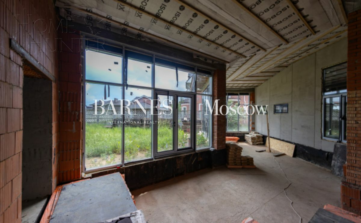 2-этажный коттедж 800 м² без отделки