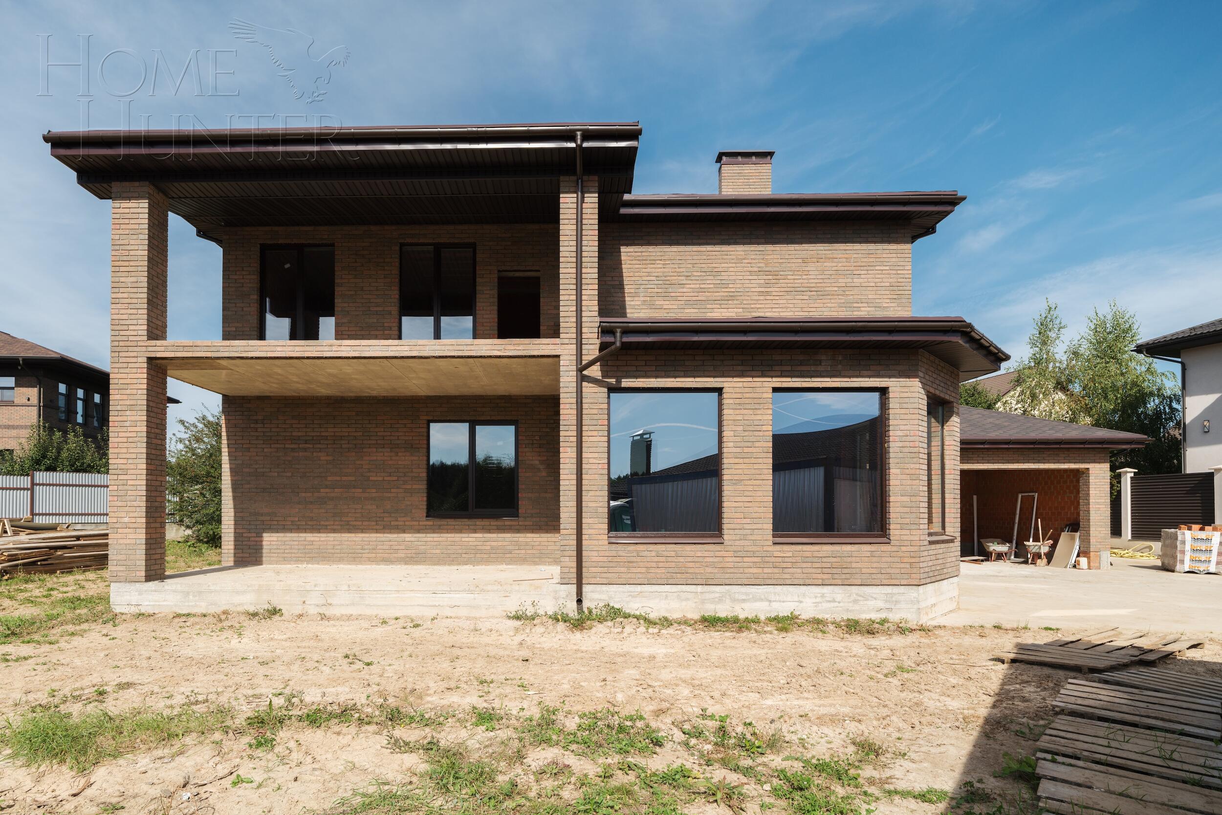 2-этажный коттедж 380 м² без отделки