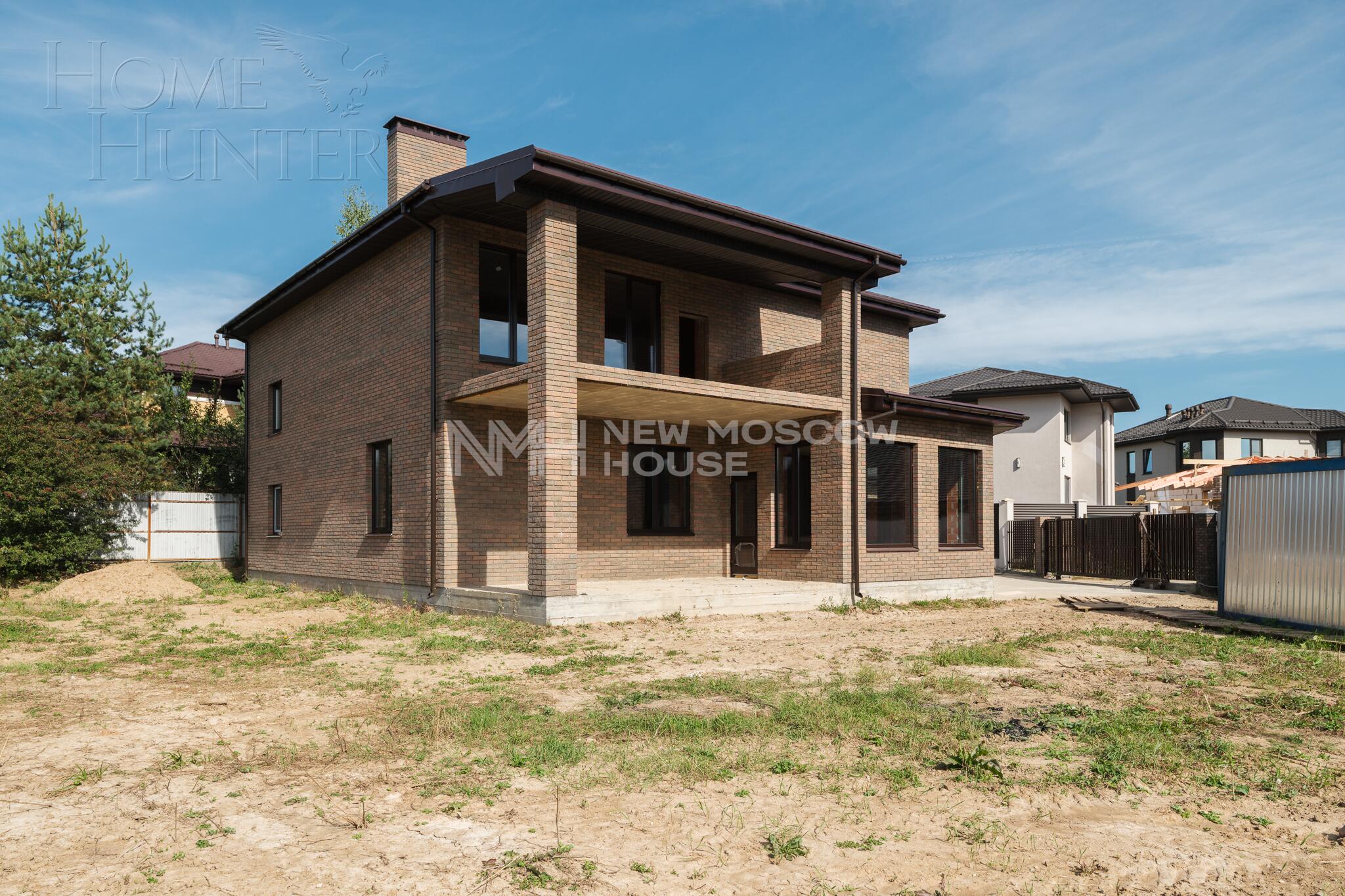 2-этажный коттедж 380 м² без отделки