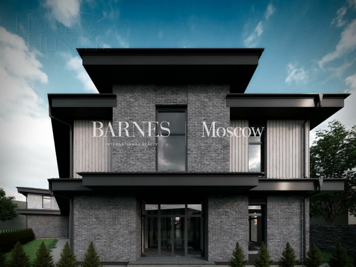 2-этажный коттедж 800 м² без отделки