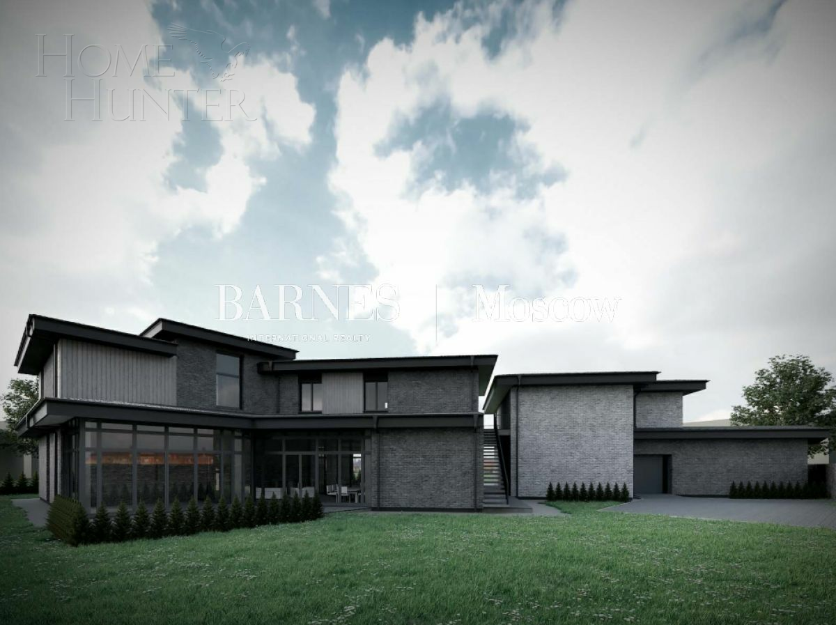 2-этажный коттедж 800 м² без отделки