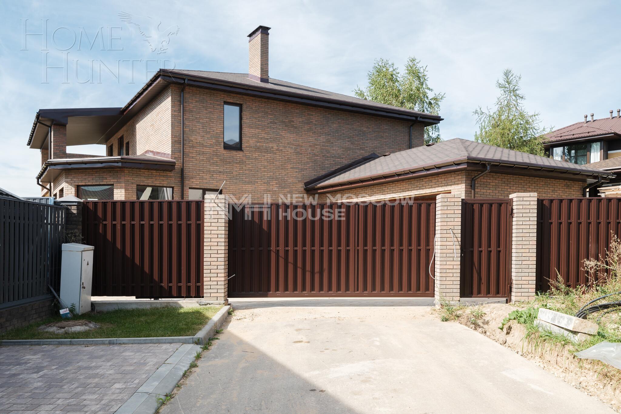 2-этажный коттедж 380 м² без отделки