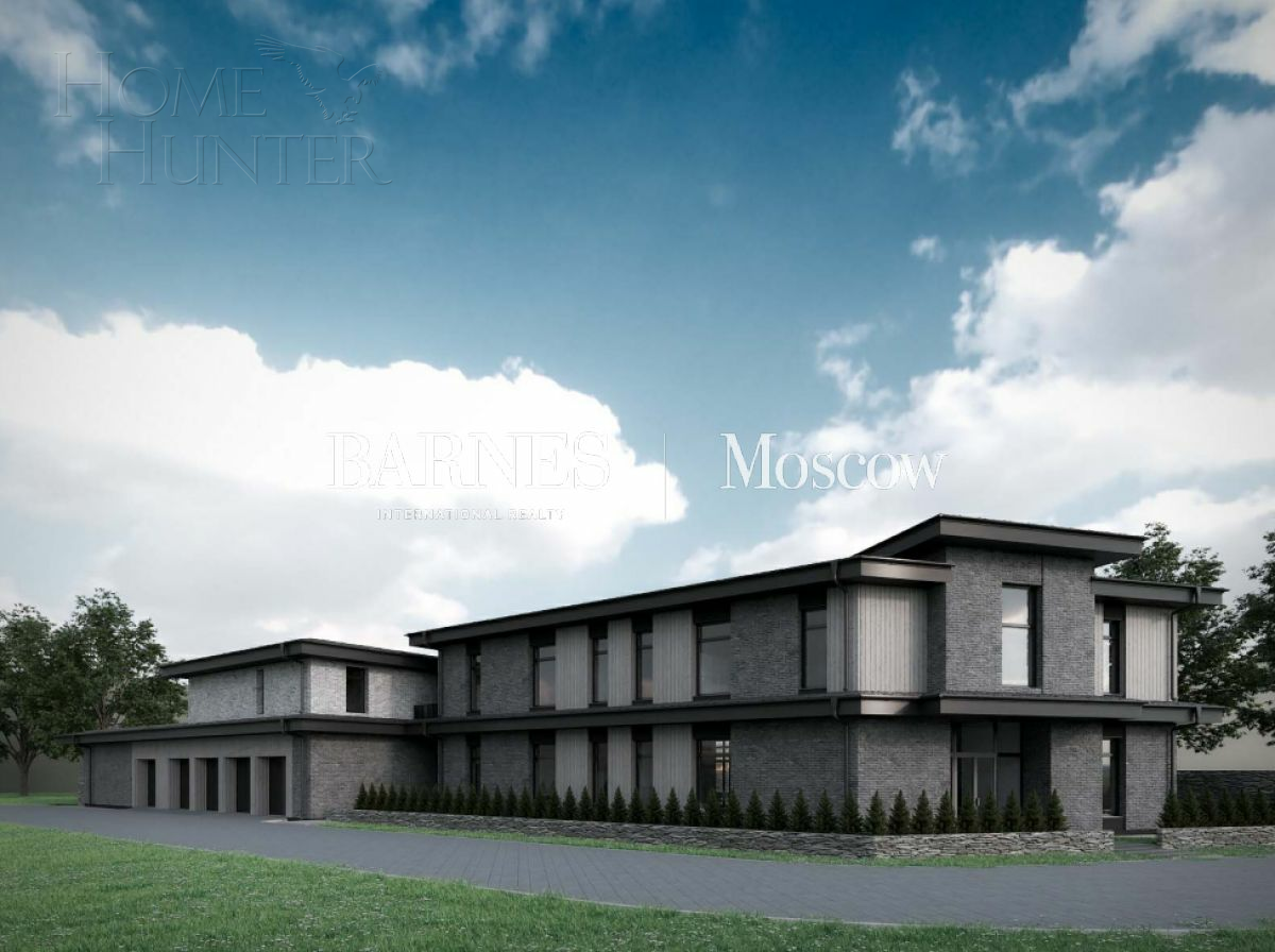 2-этажный коттедж 800 м² без отделки