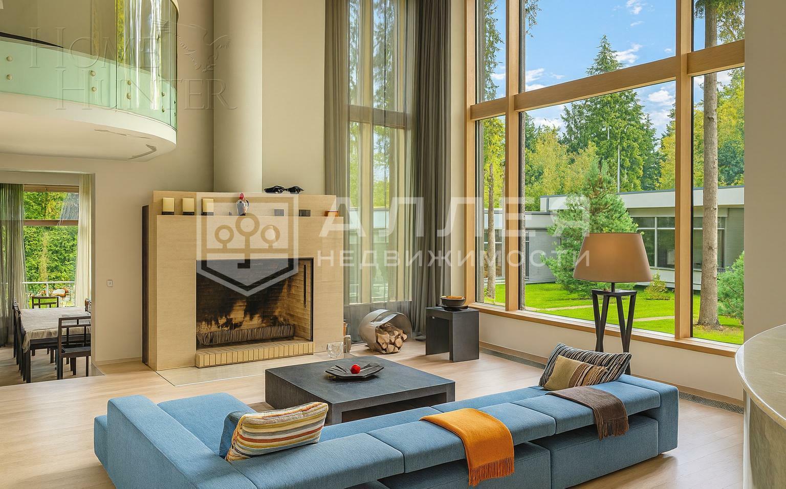 3-этажный коттедж 640 м² с отделкой