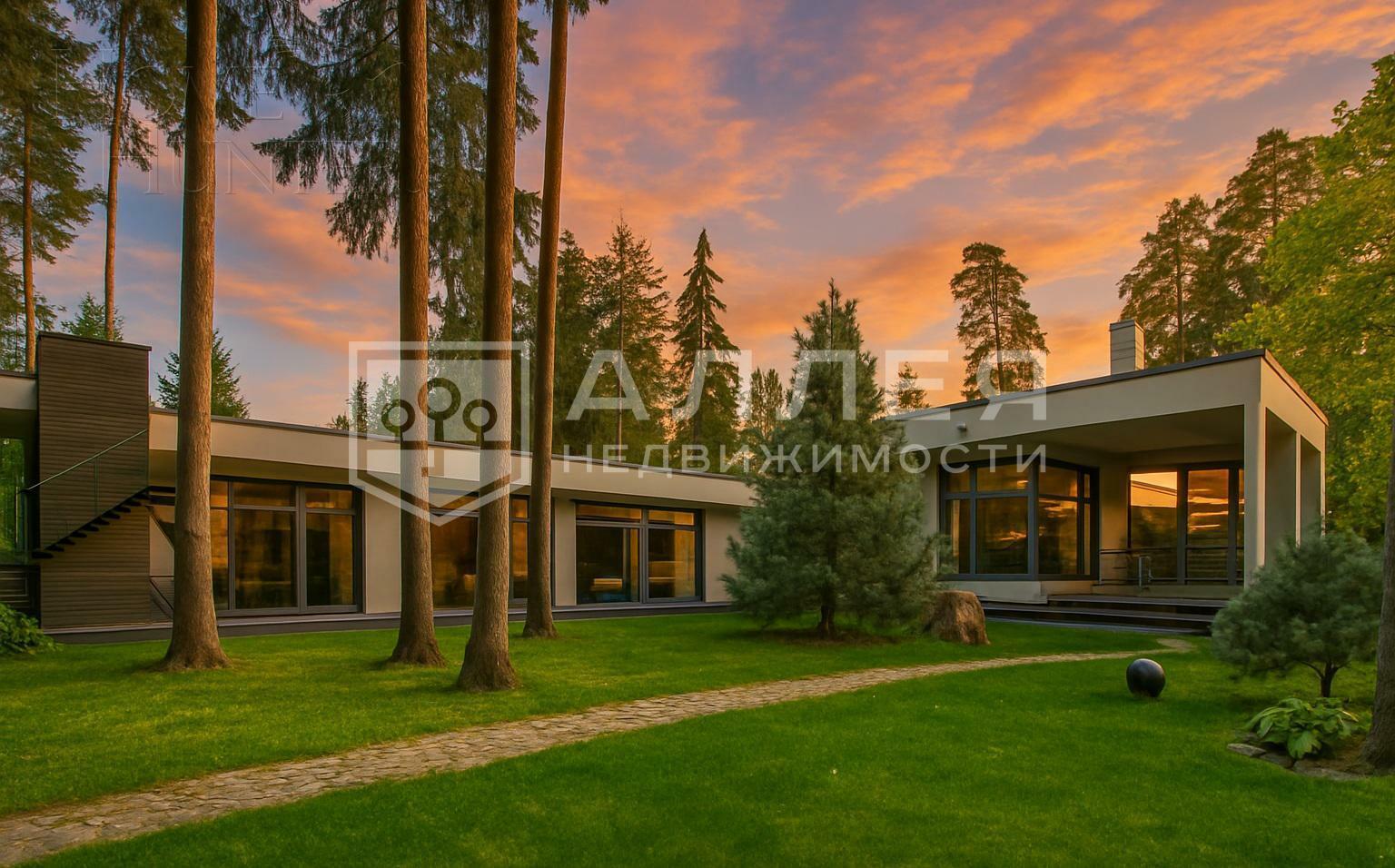 3-этажный коттедж 640 м² с отделкой