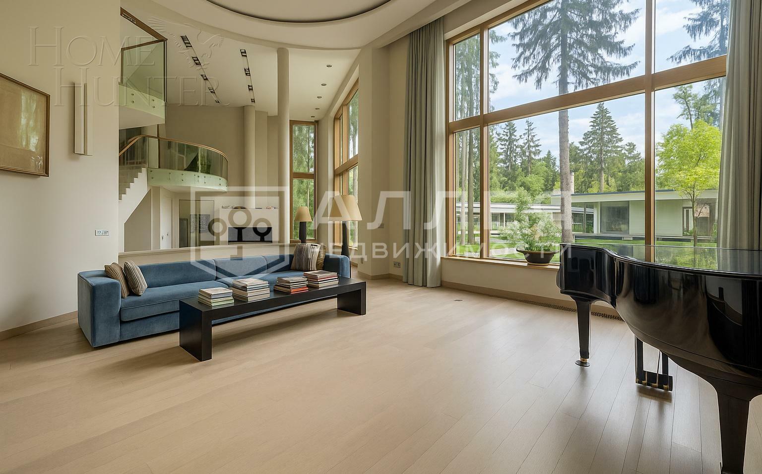 3-этажный коттедж 640 м² с отделкой