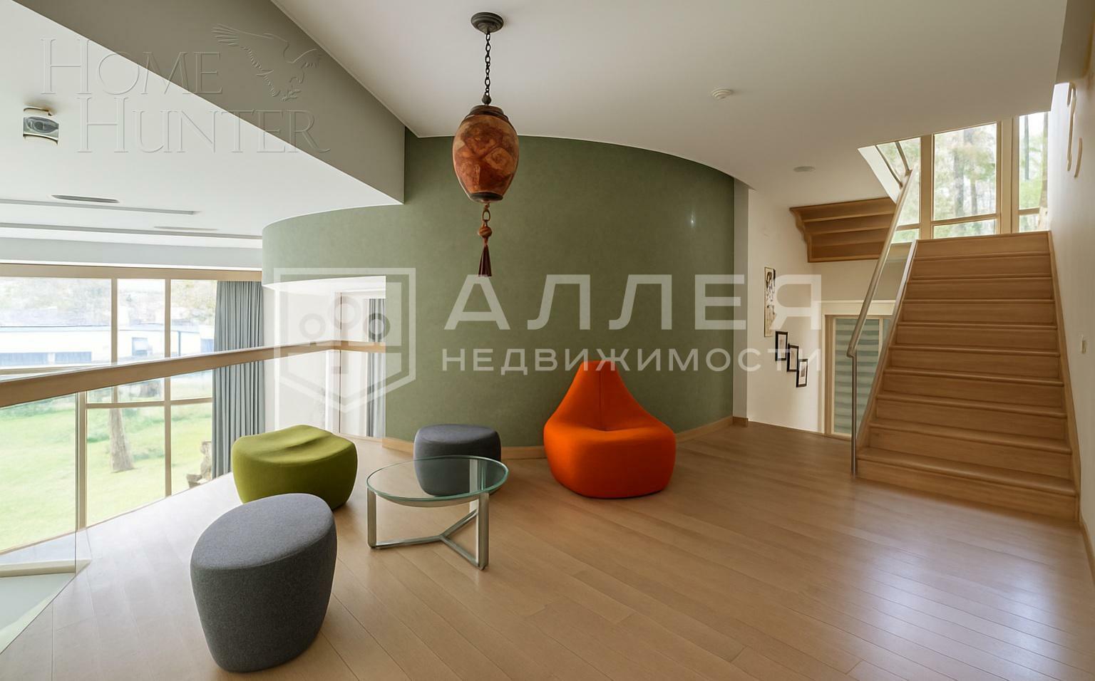 3-этажный коттедж 640 м² с отделкой