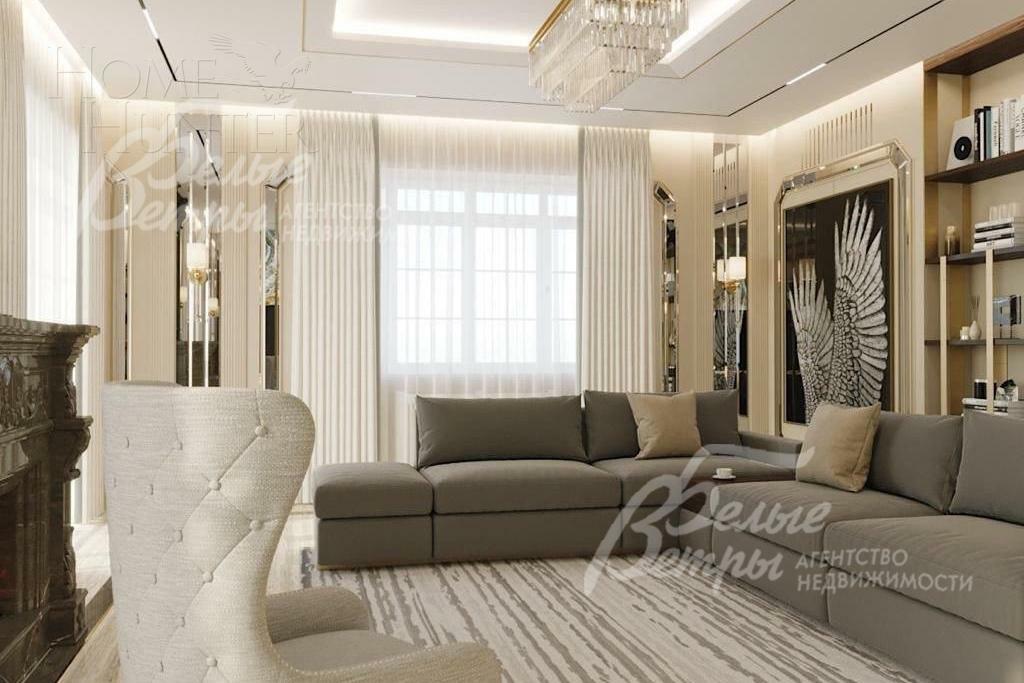 2-этажный коттедж 433 м² без отделки