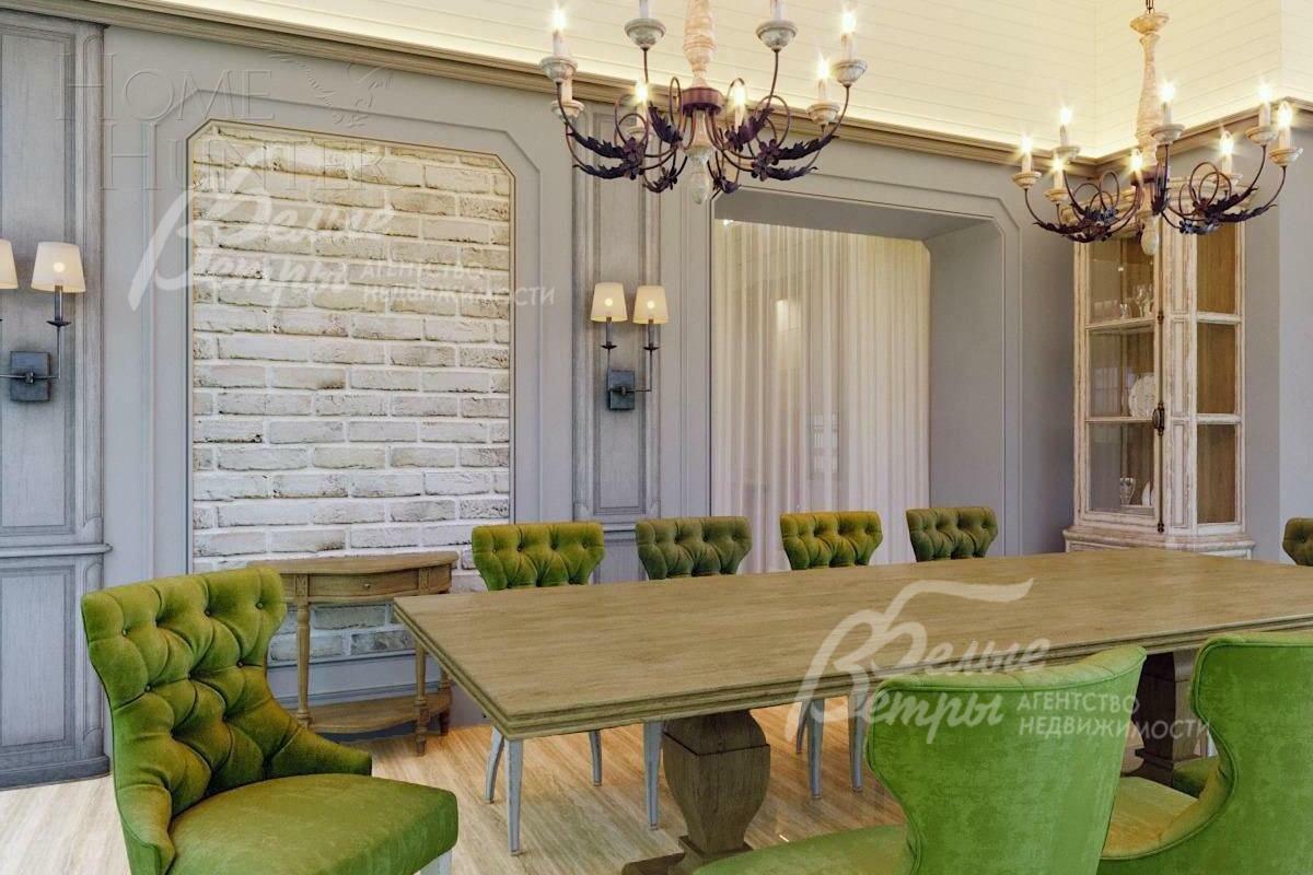 2-этажный коттедж 433 м² без отделки