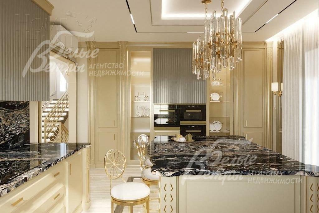 2-этажный коттедж 433 м² без отделки