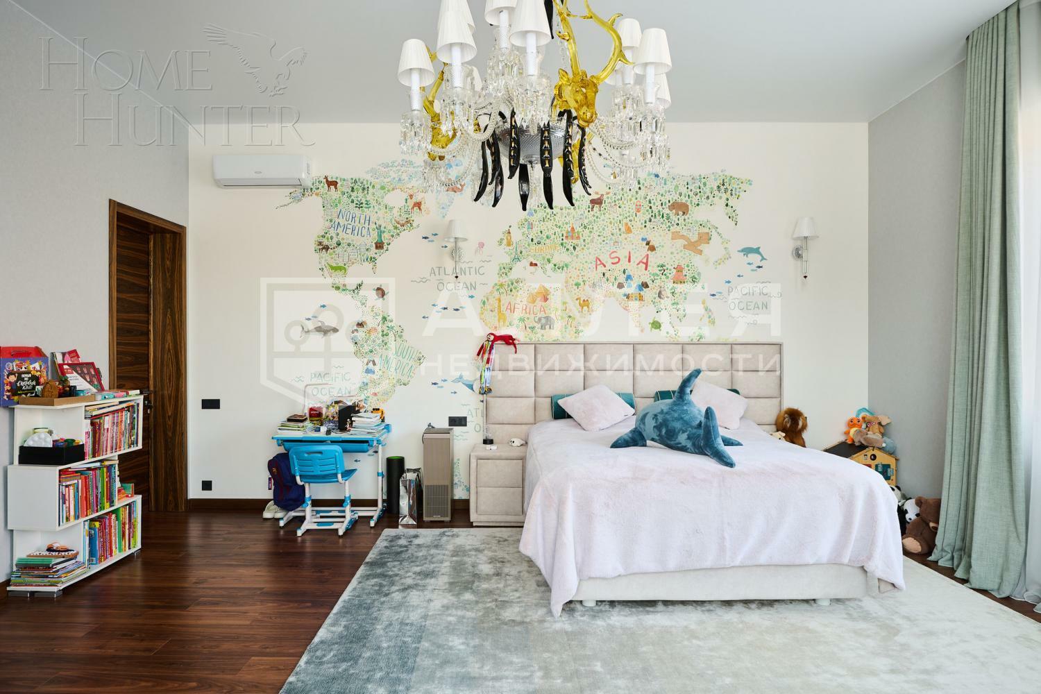 3-этажный коттедж 800 м² с отделкой