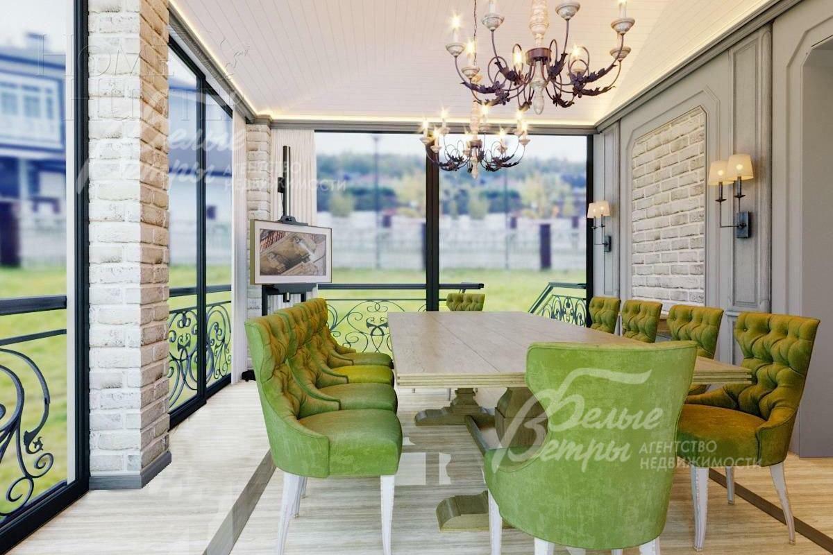 2-этажный коттедж 433 м² без отделки