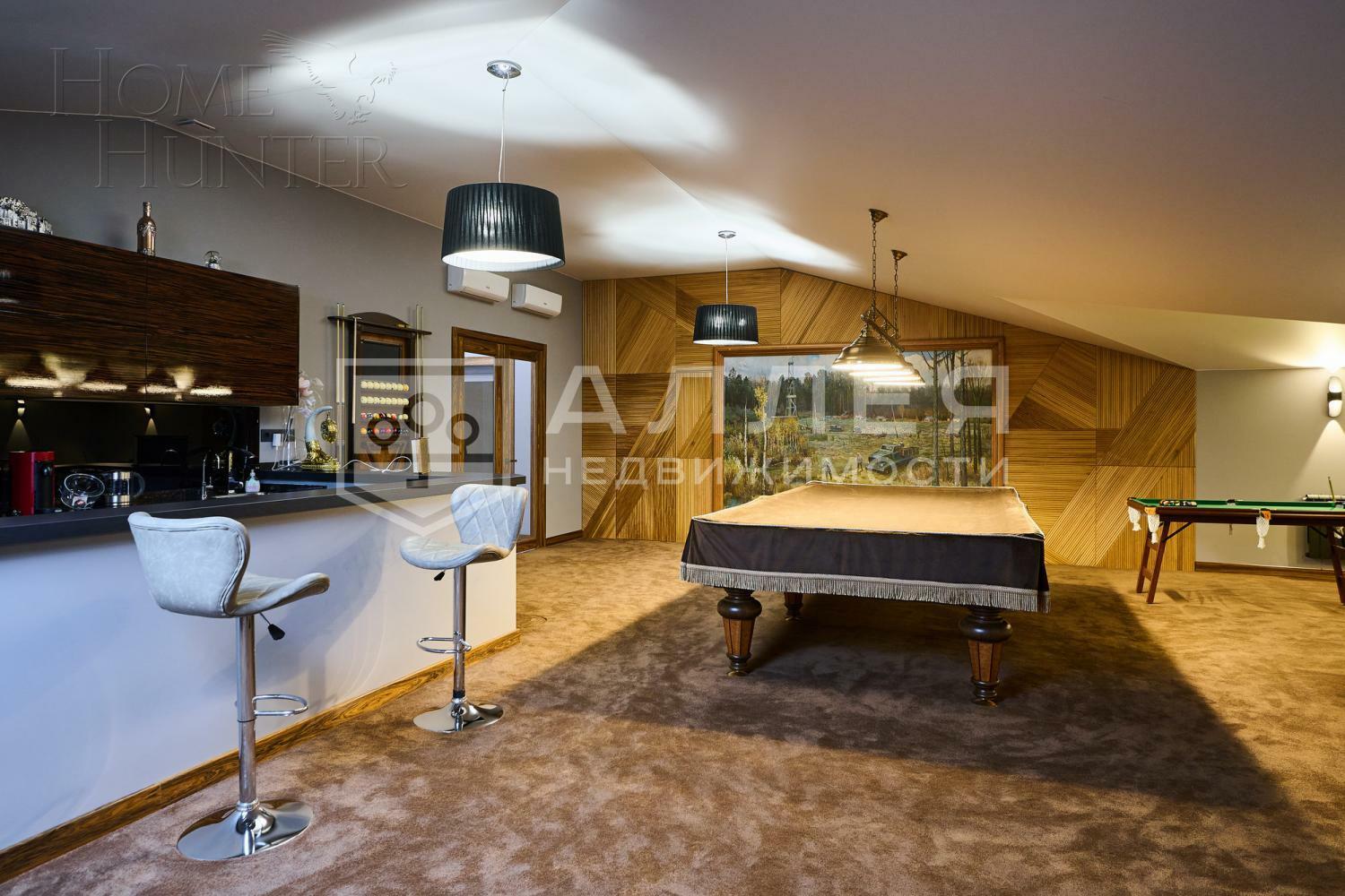 3-этажный коттедж 800 м² с отделкой