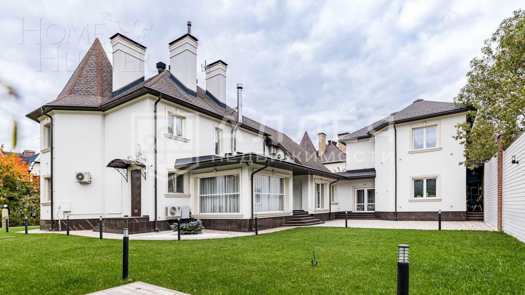 2-этажный коттедж 550 м² с отделкой