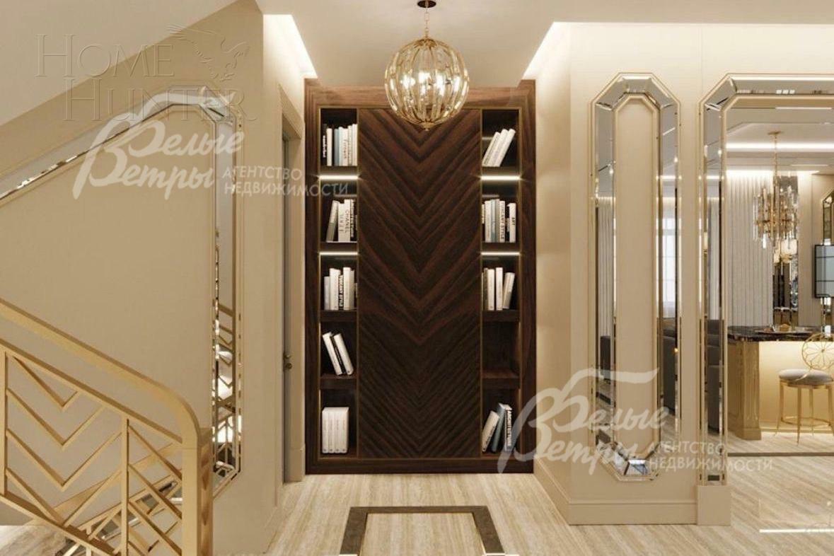 2-этажный коттедж 433 м² без отделки