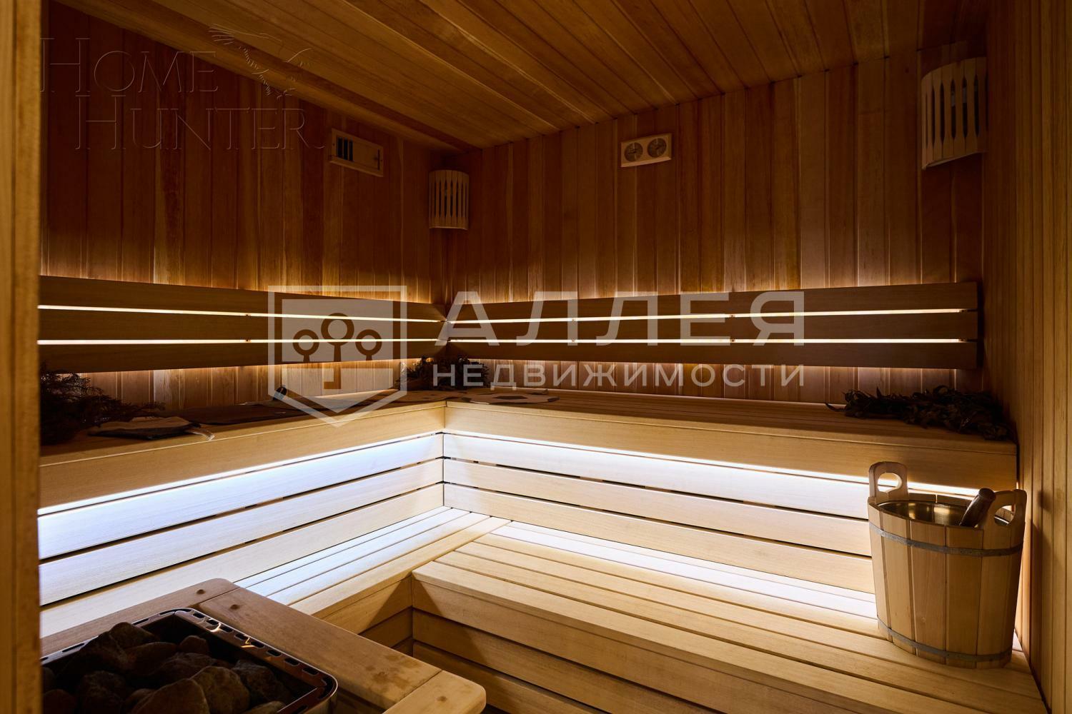 3-этажный коттедж 800 м² с отделкой