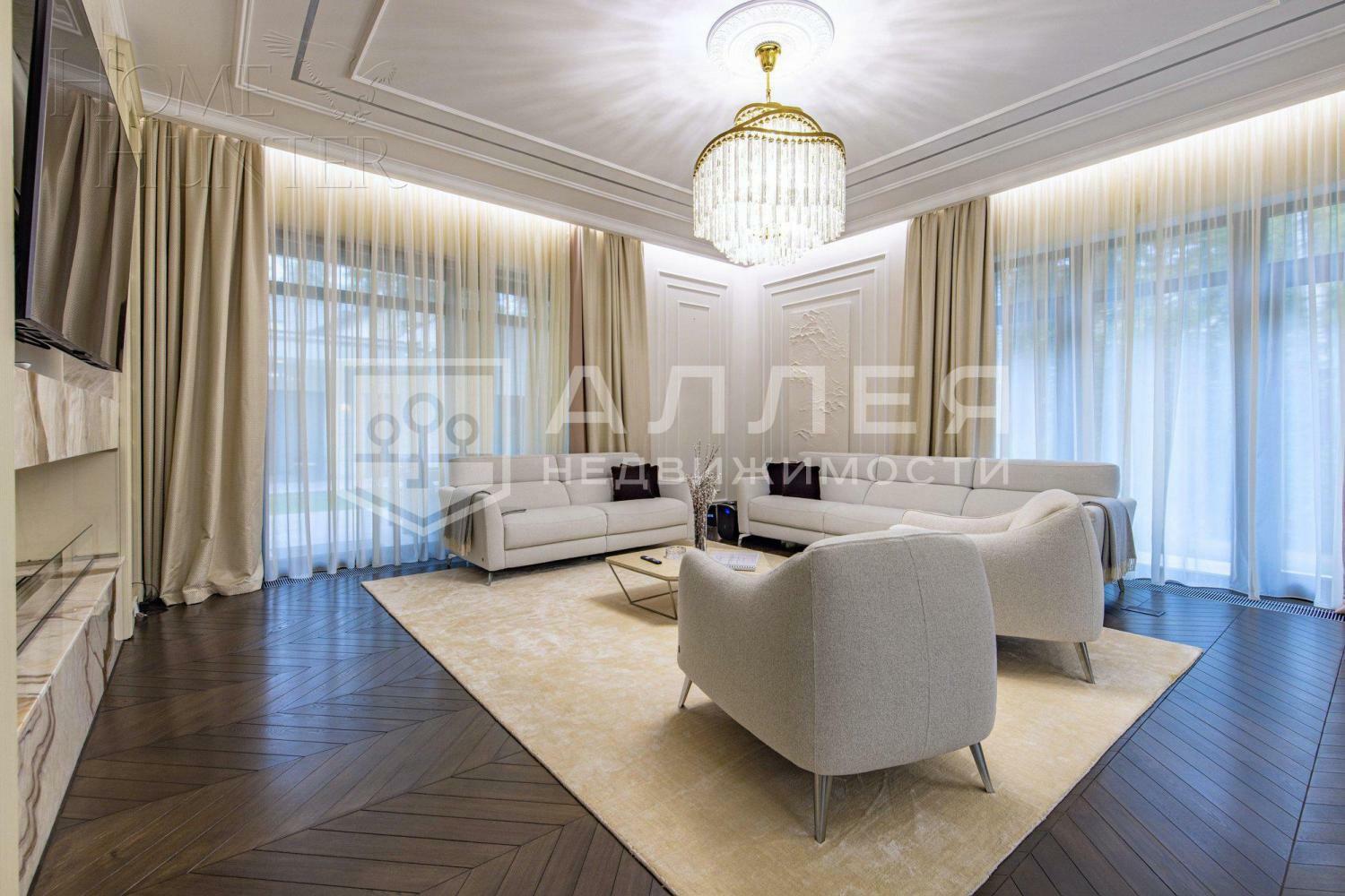 2-этажный коттедж 497 м² с отделкой