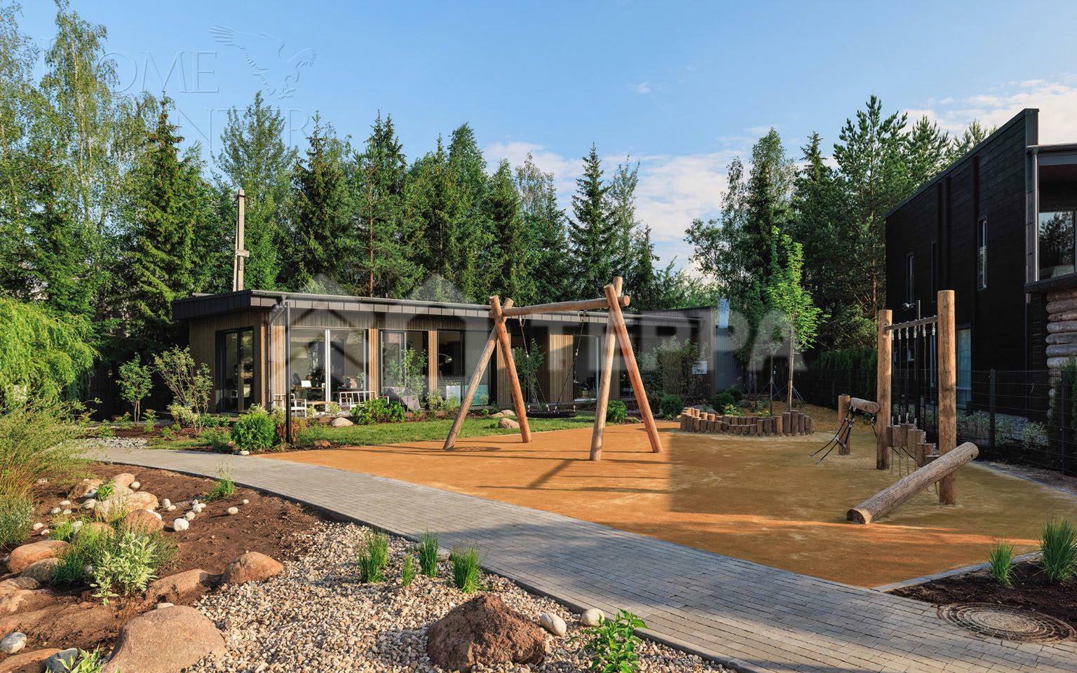 2-этажный коттедж 529 м² с отделкой