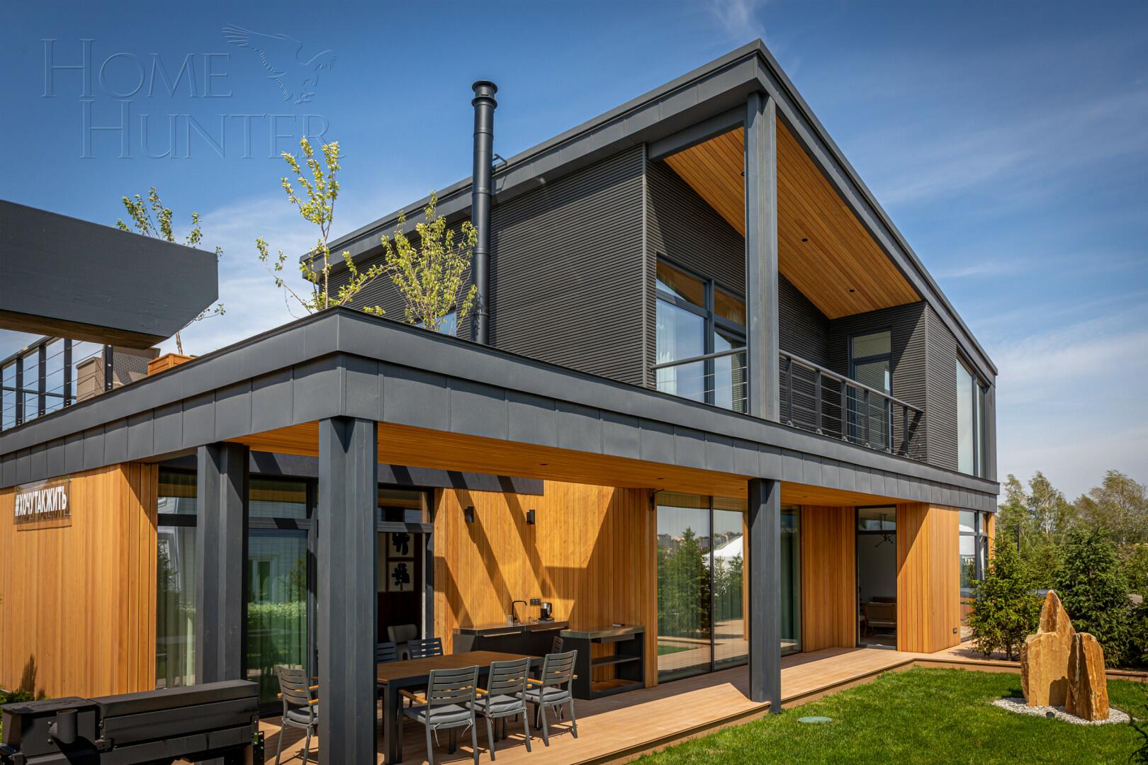 2-этажный коттедж 420 м² с отделкой