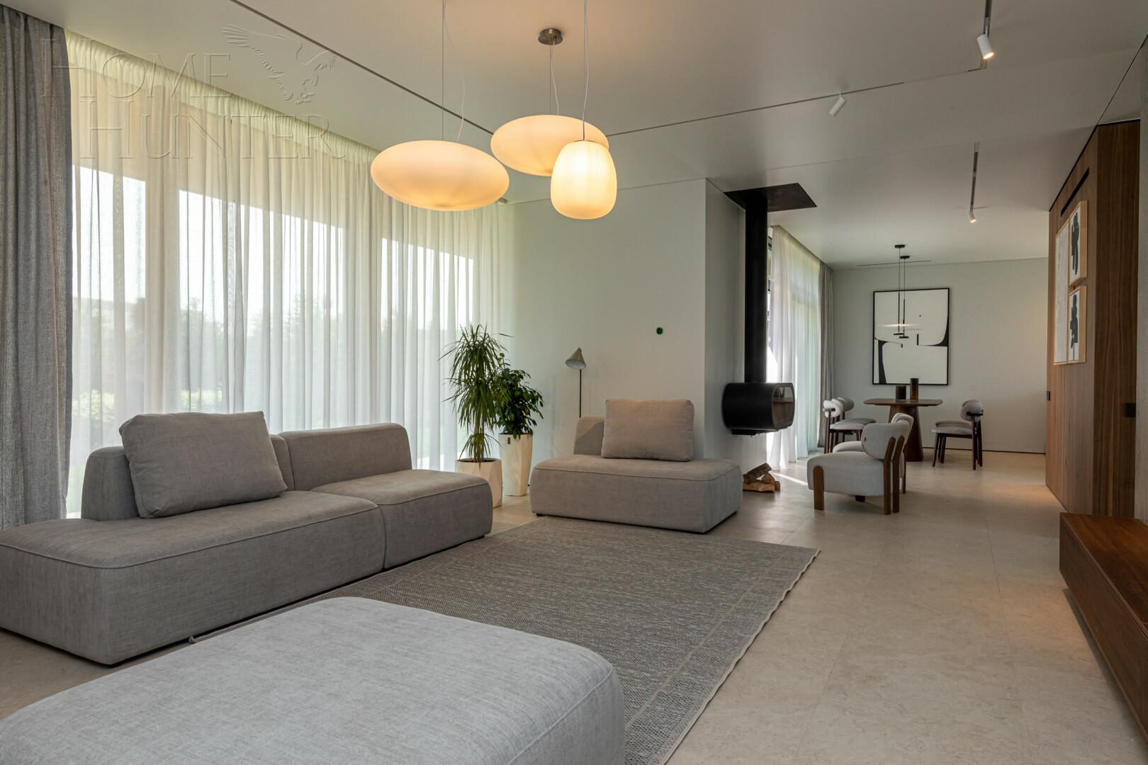 2-этажный коттедж 420 м² с отделкой