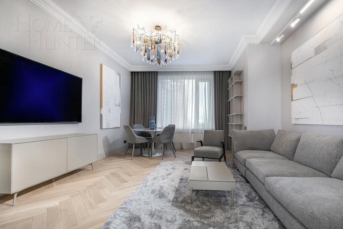 3-КОМН. КВАРТИРА С ОТДЕЛКОЙ 110 М² НА 36 ЭТАЖЕ