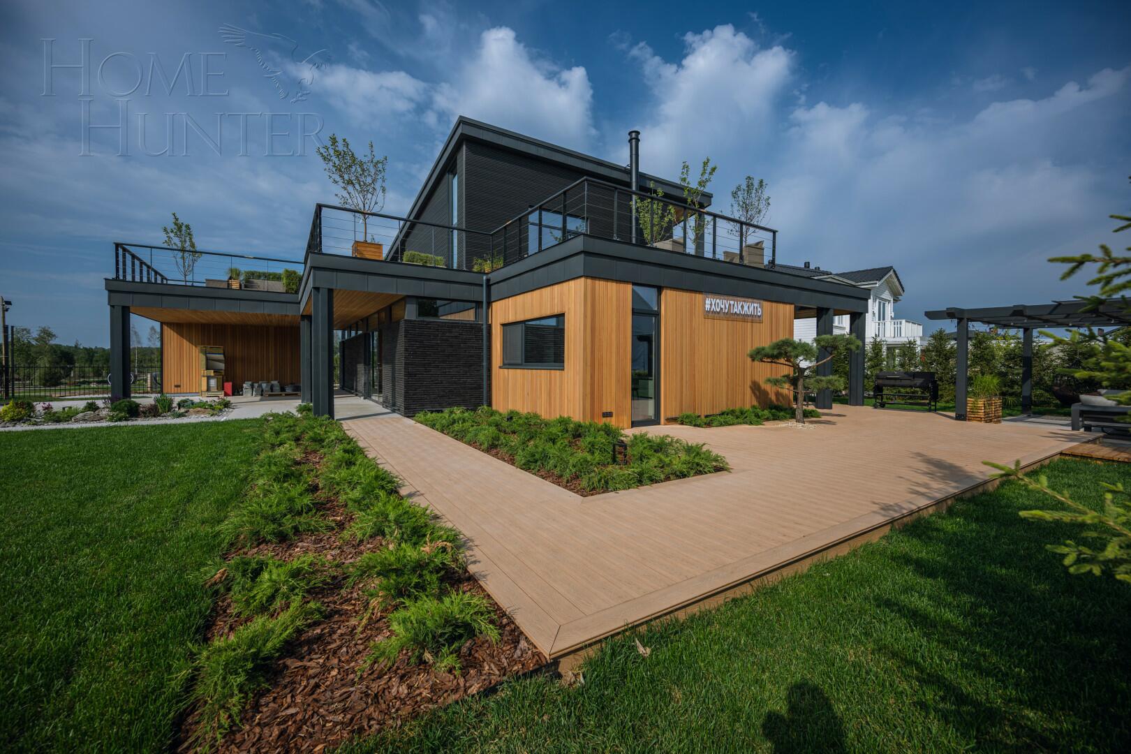 2-этажный коттедж 420 м² с отделкой