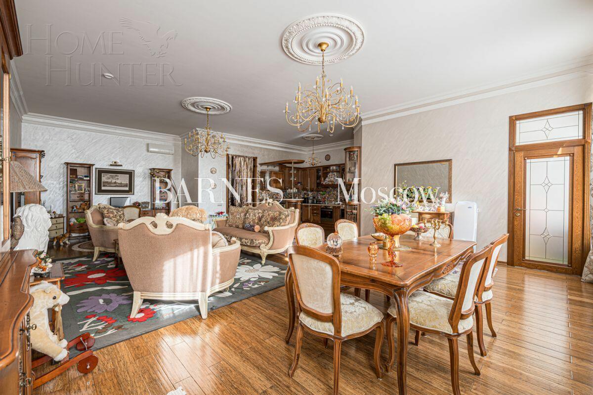 3-КОМН. КВАРТИРА С ОТДЕЛКОЙ 140 М² НА 2 ЭТАЖЕ