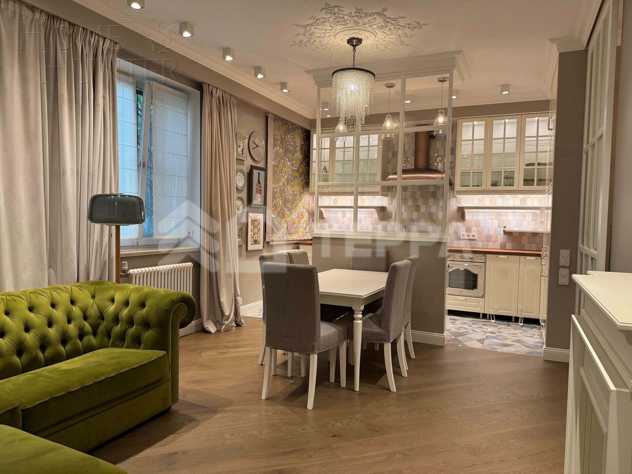 3-КОМН. КВАРТИРА С ОТДЕЛКОЙ 75 М² НА 1 ЭТАЖЕ