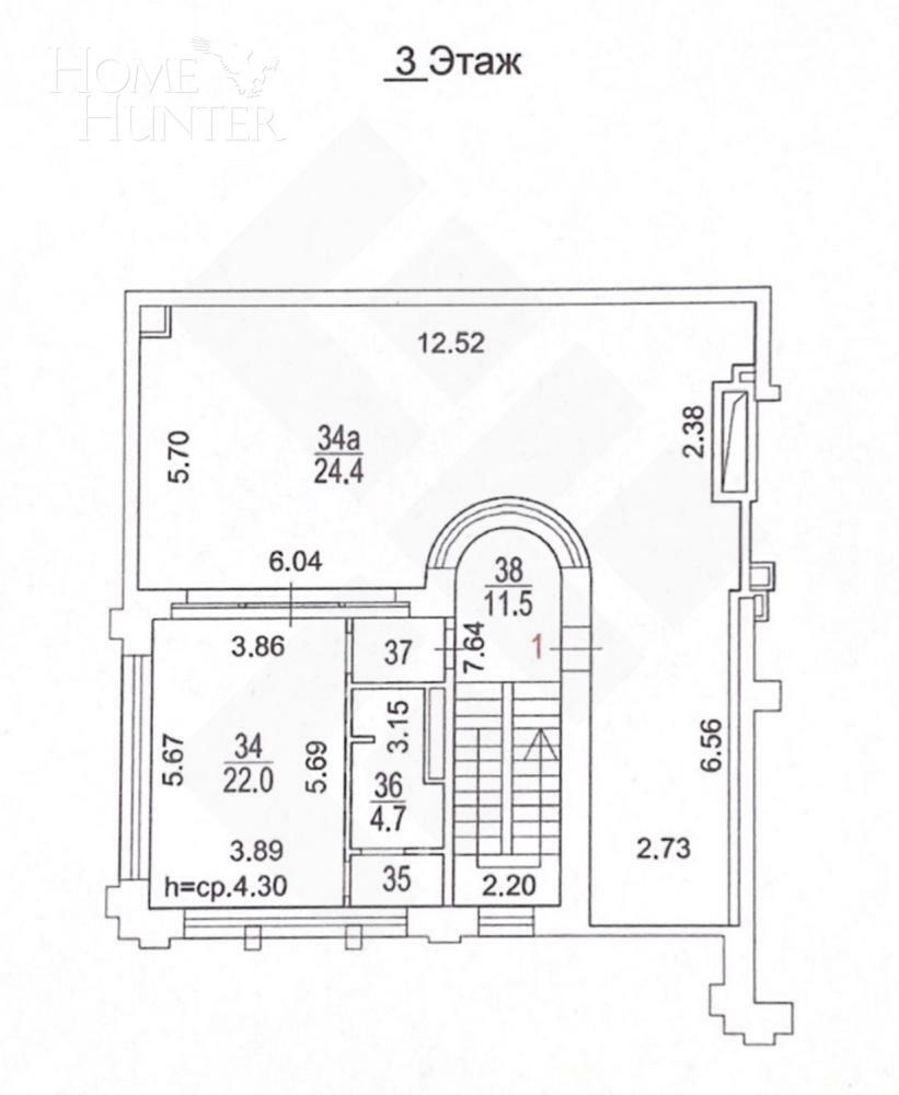 4-УРОВНЕВЫЙ ТАУНХАУС С ОТДЕЛКОЙ 450 М² НА 1 ЭТАЖЕ
