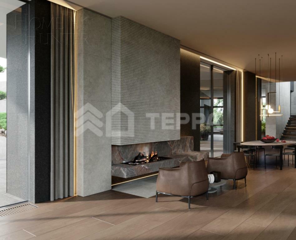 2-этажный коттедж 2 100 м² с отделкой