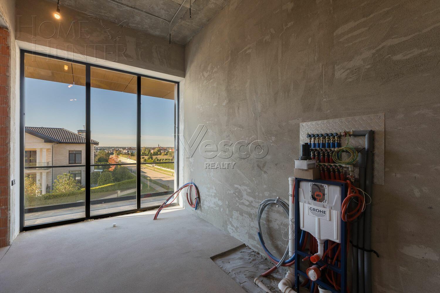 2-этажный коттедж 1 200 м² без отделки