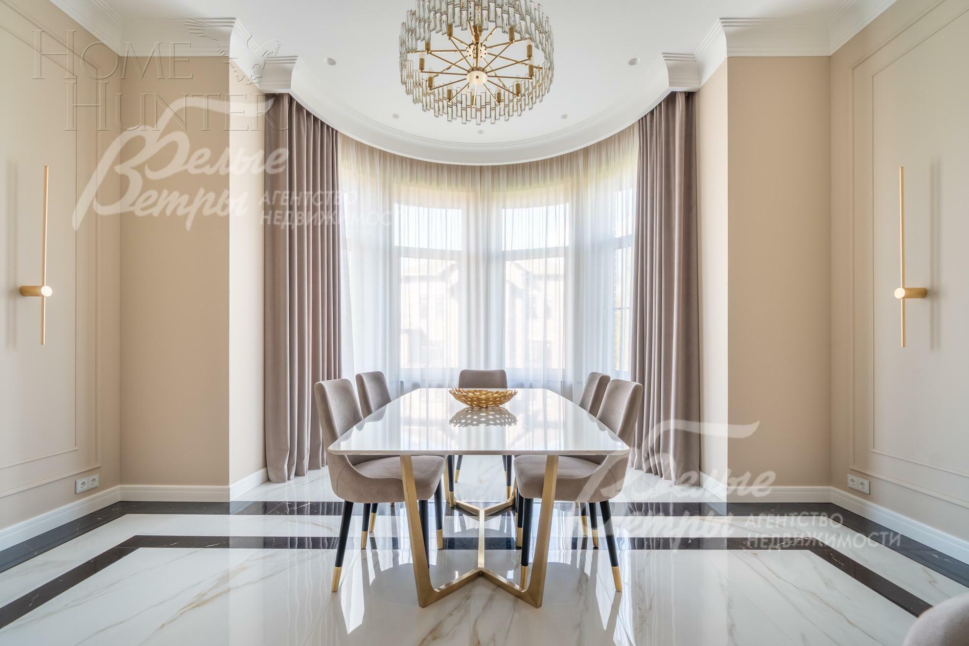 2-этажный коттедж 542 м² с отделкой