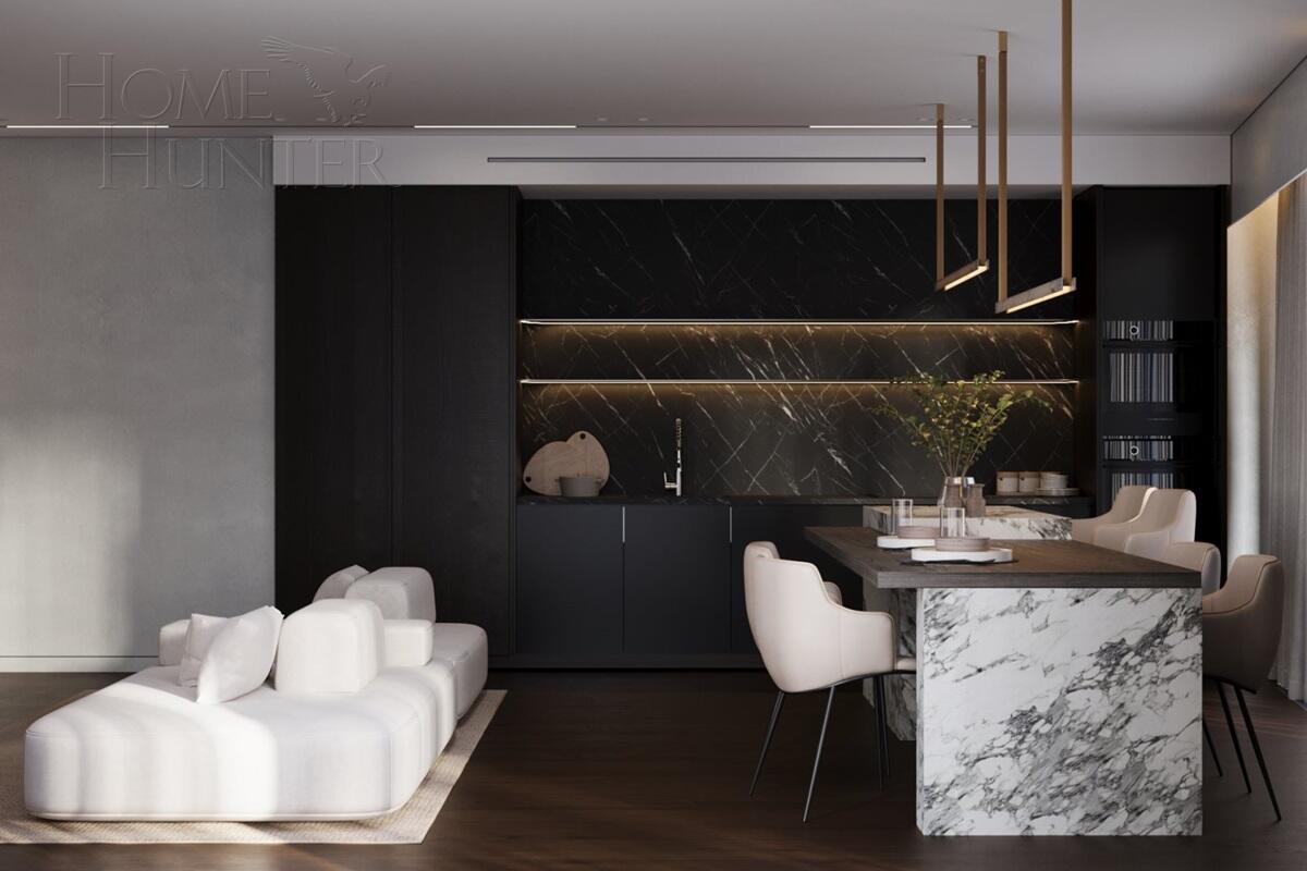 2-КОМН. КВАРТИРА С ОТДЕЛКОЙ 109 М² НА 20 ЭТАЖЕ