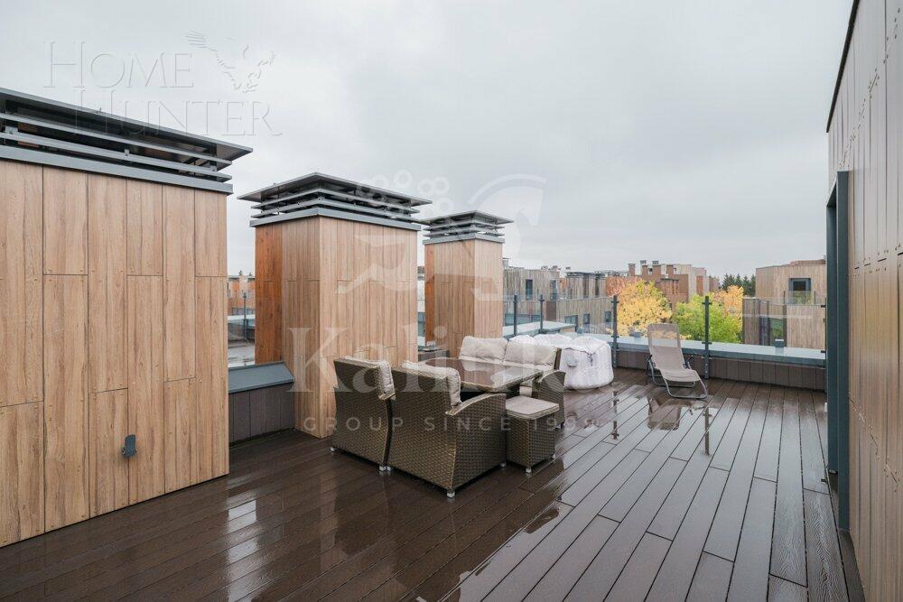 3-этажный таунхаус 168.7 м² без отделки