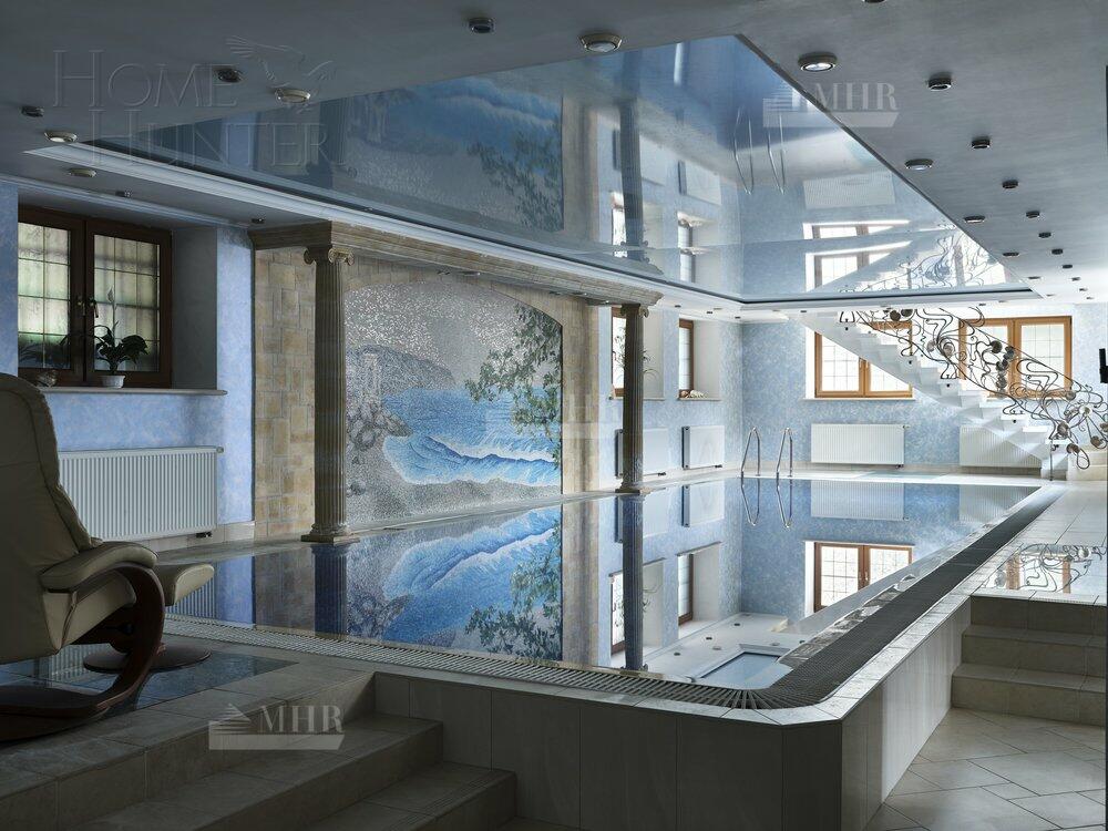 2-этажный коттедж 1 100 м² с отделкой