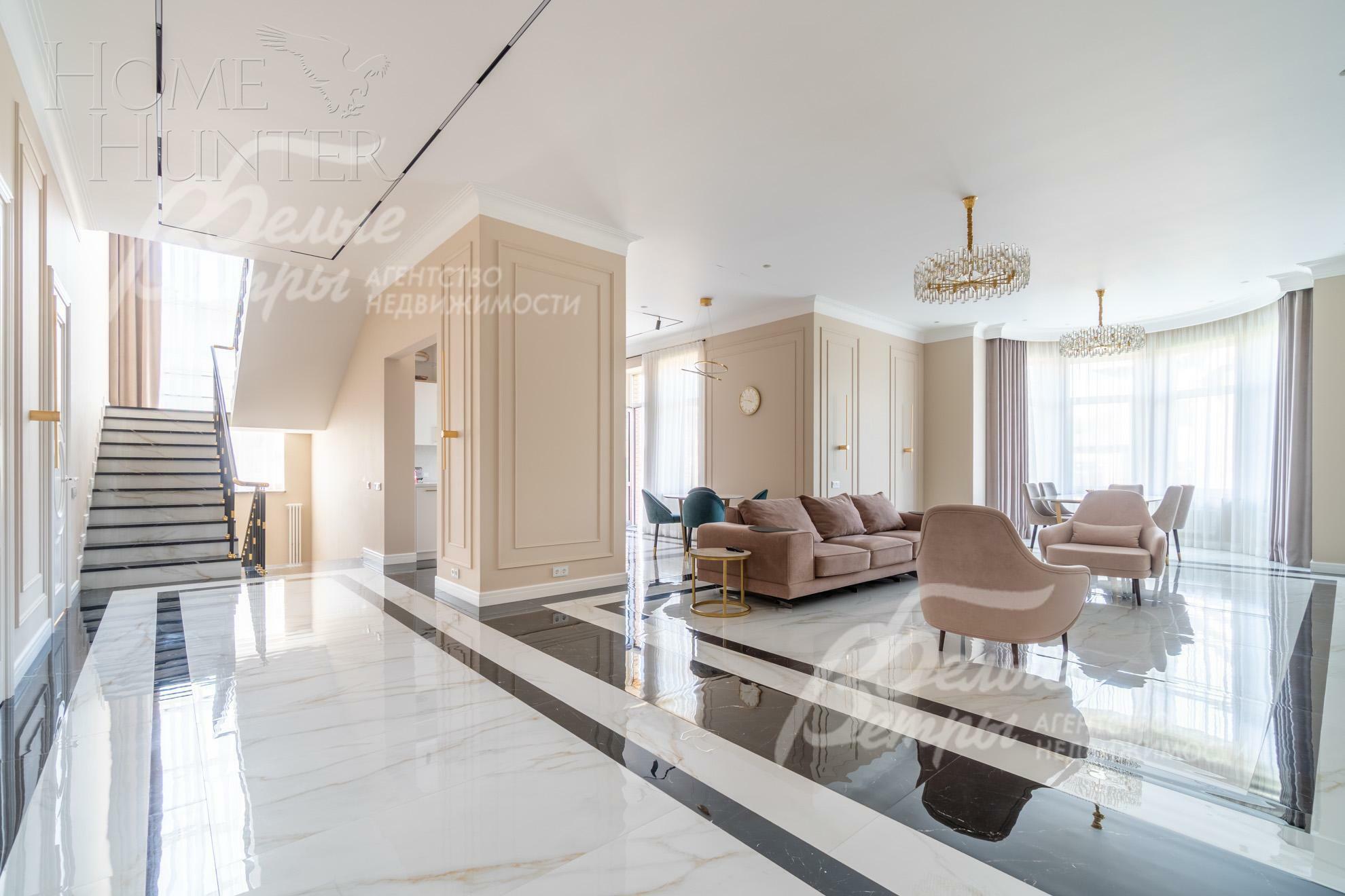 2-этажный коттедж 542 м² с отделкой