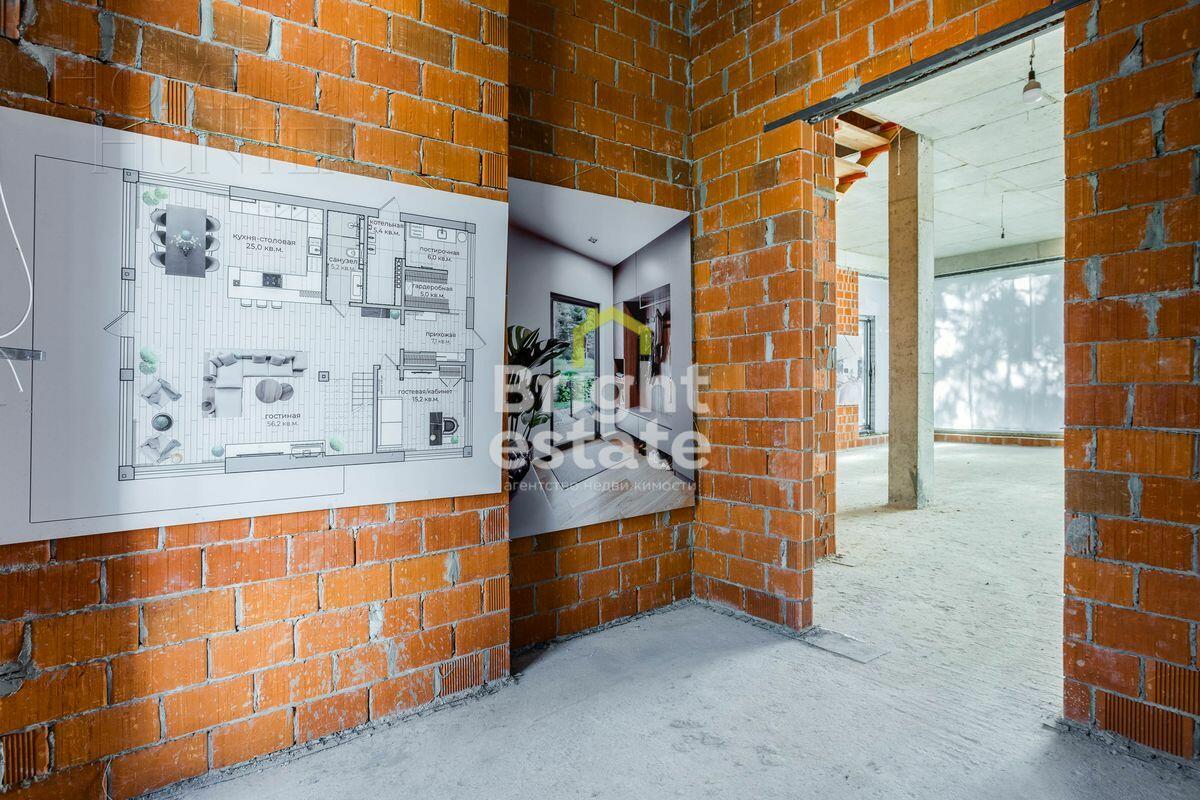 2-этажный коттедж 306 м² без отделки