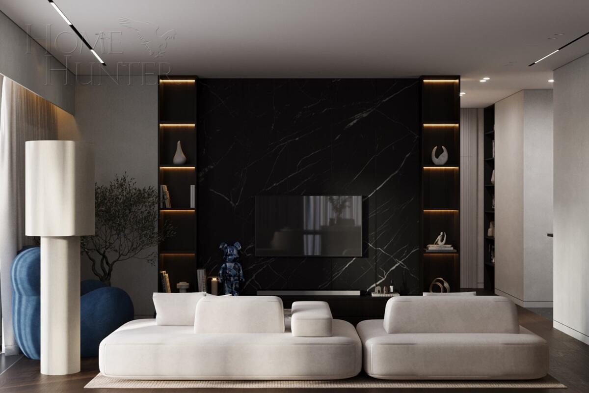 2-КОМН. КВАРТИРА С ОТДЕЛКОЙ 109 М² НА 20 ЭТАЖЕ